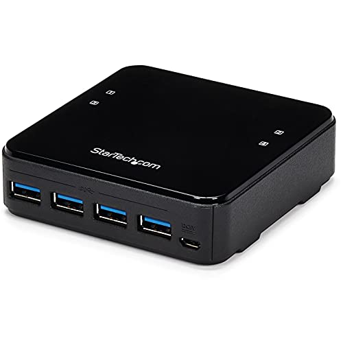 Startech.Com Switch Di Condivisione Periferiche Usb 3.0 - 4X4 - Mac / Windows / Linux - Switch Usb A/B