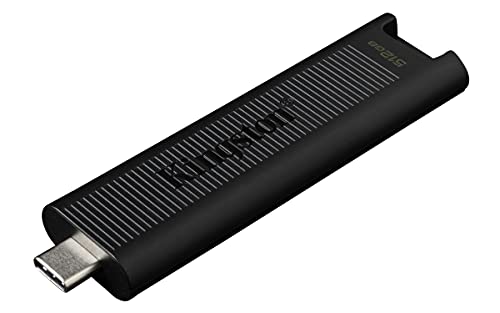 Kingston Datatraveler Max, 512Gb, Usb 3.2 Gen 2, Pendrive Type-C Fino A 1.000 Mb/S In Lettura, 900 Mb/S In Scrittura