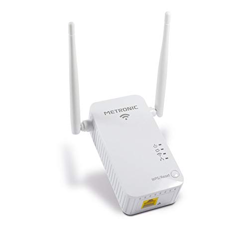 Metronic 495432 Ripetitore Wi-Fi 300 Mbps Bianco