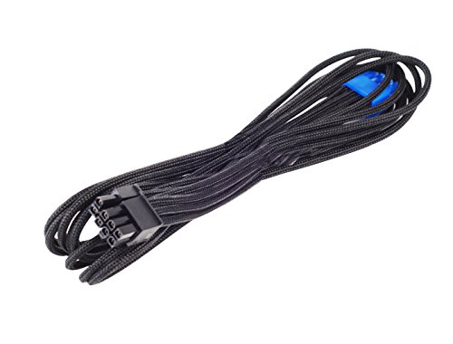 Silverstone Sst-Pp06B-Pcie55 - Cavo Sleevato Psu Da 55Cm Pci-E 8Pin(6+2), Nero
