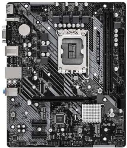 Asrock Carte Mère H610M-Hdv/M.2 R2.0 (Intel Lga 1700) Micro Atx