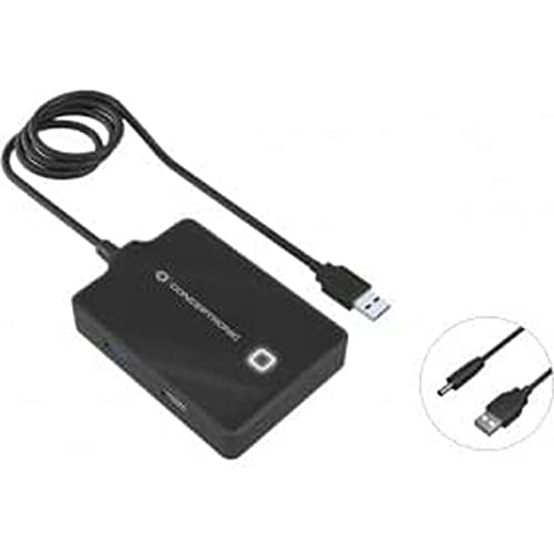 Conceptronic Hub Usb 3.0-2.0 4 Puertos Cable 90Cm