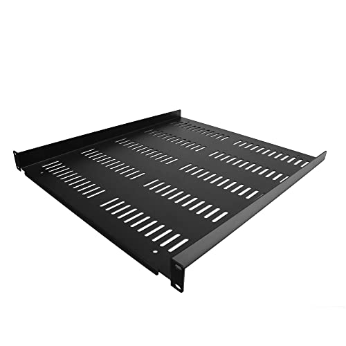 Startech.Com Mensola Rack 19" 1U - Ripiano Ventilato Per Armadio Rack 19 Pollici Per Dispositivi/Apparecchiature Di Rete Non Installabili A Rack -Port