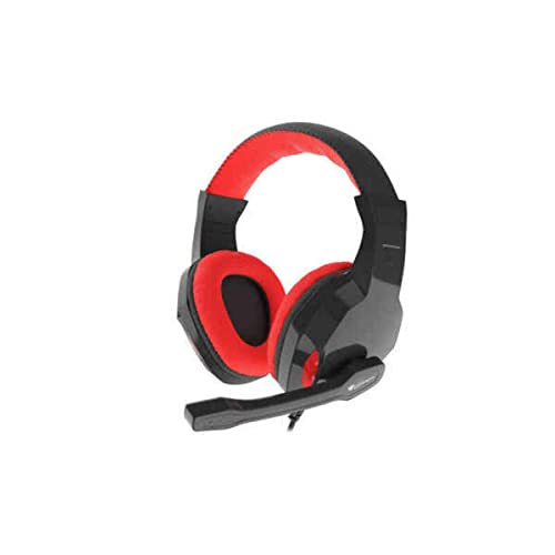 Genesis Argon 110 – Cuffie Gaming 2.0 Con Microfono, Minijack 3,5 X 2, Controllo Del Volume, Colore: Rosso