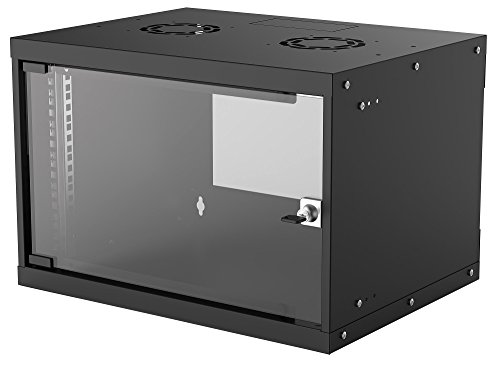 Intellinet 714143 48,26 Cm (19 Pollici) A Muro Basic Line 6 He 353 (H) X 540 (L) X 400 (P) Mm Flat Pack Classe Di Protezione Ip20 Nero