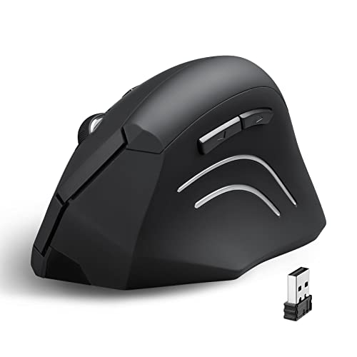 Perixx Perimice-608 - Mouse Ergonomico Verticale Senza Fili