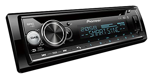 Pioneer Deh-S720Dab-An Con Antenna Dab, Autoradio 1Din, Sintonizzatore Cd Con Fm E Dab+, Bluetooth, Mp3, Ingresso Usb E Aux, Illuminazione Rgb, Sistem