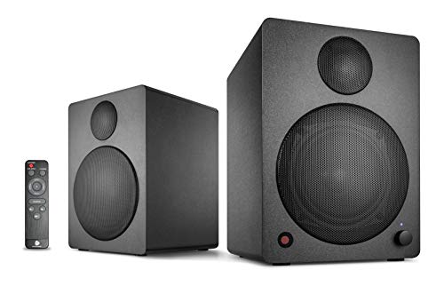 Wavemaster Cube Neo Black - Sistema Di Altoparlanti Da Scaffale (50 W) Con Streaming Bluetooth, Connessione Digitale E Telecomando A Infrarossi (66380