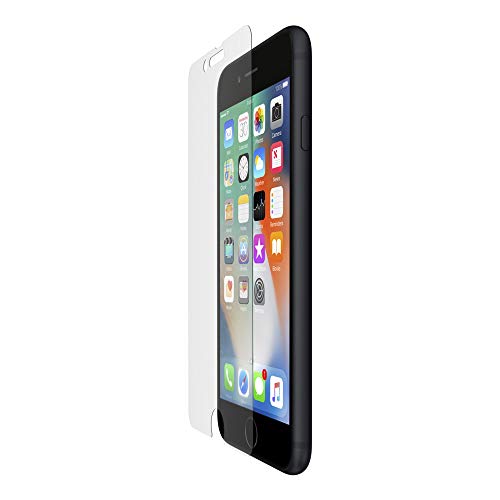 Belkin Proteggi Schermo Screenforce Invisiglass Ultra Antimicrobico Per Iphone Se 3A E 2A Gen/ 8/ 7/ 6S/ 6 (Pellicola Per Iphone, Riduce I Batteri Sul