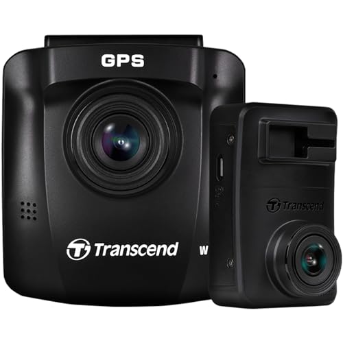 Transcend Dashcam Drivepro 620-64 Gb (Supporto A Ventosa)