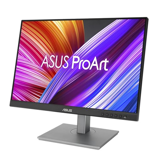 Asus Proart Pa248Cnv, Monitor Professionale 24.1”, Wuxga (1920X1200), Usb-C, Ips, 16:10, 75Hz, 100% Srgb E Rec.709, Hdr-10, Precisione Colore Deltae <