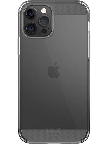 Black Rock - Custodia Air Robusta Adatta Per Apple Iphone 12/12 Pro I, Trasparente, Sottile (Trasparente)
