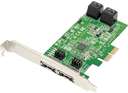Dawicontrol Dc-624E - Blister Controllore Raid, 2 Pci-E, 4 Canali, Sata Iii, Raid 0/1/5/10