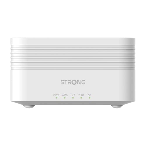 Strong Atria Wi-Fi Mesh Ax3000 - Amplificatore Wi-Fi Per Copertura E Velocità, Wi-Fi 6, Dual Band, Access Point & Router