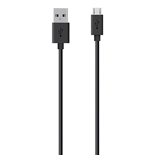 Belkin F2Cu012Bt2M-Blk Cavo Di Ricarica E Sincronizzazione Micro-Usb Antigroviglio, 2 M, Nero