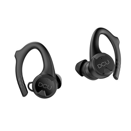 Dcu Tecnologic | Cuffie Bluetooth 5.0 Sport Ipx-6 | Ergonomico In Silicone | | Touch Control | A Prova Di Sudore E Acqua | Compatible Con Android E Io