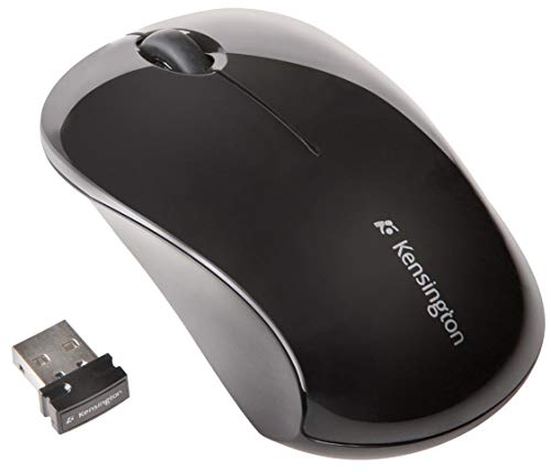 Kensington Valumouse Wireless, Medie Dimensioni, 3 Pulsanti, Silenzioso, Installazione Plug & Play, Nero, K72392Eu