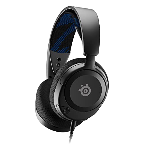 Steelseries Arctis Nova 1P - Cuffie Da Gaming Multisistema - Driver Hi-Fi - Audio Spaziale A 360° - Cuscinetti Auricolari In Memory Foam - Ultra Legge