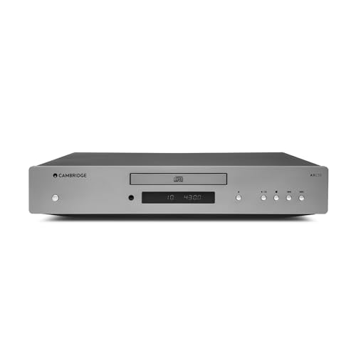 Cambridge Audio Axc35 - Lettore Cd Separato Per Impianto Hifi Con Riproduzione Gapless E Dac Wolfson Con Uscita Digitale - Grigio Lunare