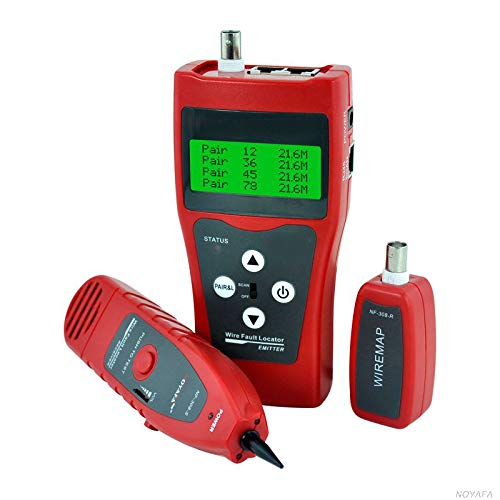 Kalea-Informatique Tester Professionale Multicavo Per Reti Rj45 Rj11 Usb Bnc: Verifica La Lunghezza Dei Cavi, Analizza I Fili Interni, Localizza E Ind