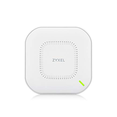 Zyxel Access Point Wireless True Wifi6 Ax1800 (802.11Ax Dual Band), 1,77 Gbps Con Cpu Quad Core E Doppia Antenna 2X2 Mu-Mimo, Gestibile Tramite Nebula