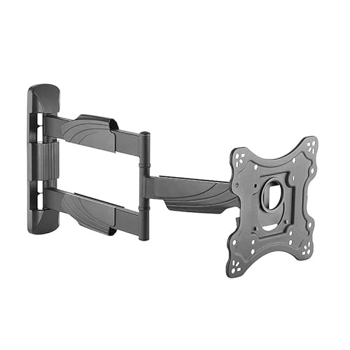 Nvs Lcd16 Supporto Staffa Per Tv Per 22 24 26 28 32 40 42" Pollici 61 Cm Dalla Parete, Nero