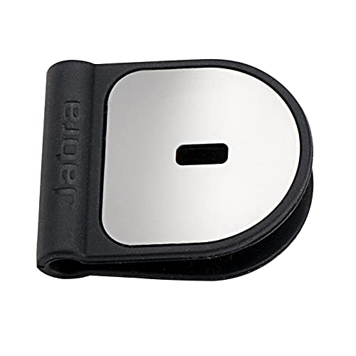 Jabra Kensington Lock Adapter – Antifurto Per Tutti Gli Altoparlanti Conferenze Cuffie Usb Cablate – Nero/Argento