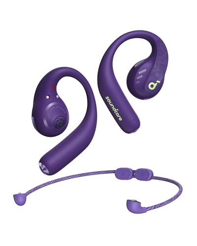 Soundcore By Anker Aerofit Pro Cuffie Bluetooth Wireless Open Ear, Cuffie Senza Fili, Ultra Comfort, Fit Sicuro, Design Ergonomico, Suono Ricco Con Ld
