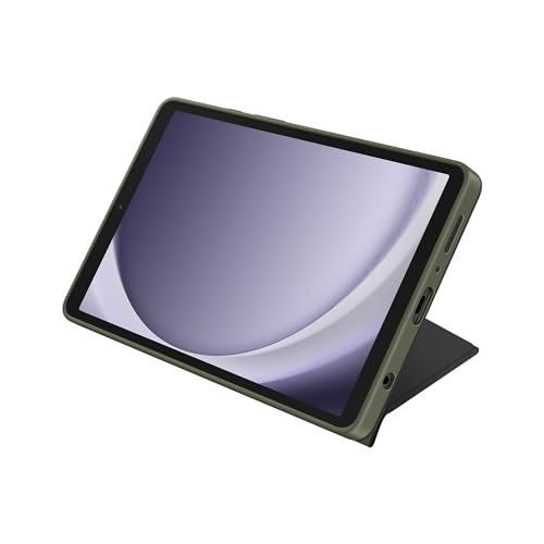 Samsung Book Cover Custodia A Libro Con Cavalletto Posizionabile Doppia Visualizzazione Per Galaxy Tab A9, Black