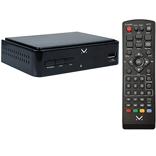 Majestic Dec 665 - Decoder Digitale Terrestre Dvb-T/T2 Hd, Ingresso Usb, Telecomando, Scart, Hdmi