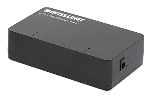 Intellinet Switch A 5 Porte Fast Ethernet, Nero