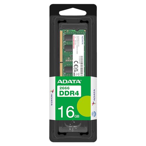 Adata Premier 16Gb, Ddr4, 2666Mhz (Pc4-21300), Cl19, Sodimm Memory, 1024X8