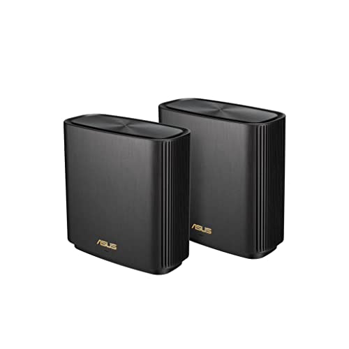 Asus Zenwifi Xt8 Sistema Mesh Wi-Fi 6 Tri-Band Ax6600, Copertura Fino A 410 M²/6+ Camere, 6.6 Gbps Wi-Fi, 3 Ssid, Internet Security E Controllo Genito