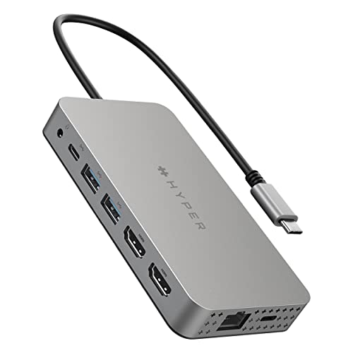Hyper Drive - Dock Da Viaggio Dual Hdmi 10 In 1 Per Macbook