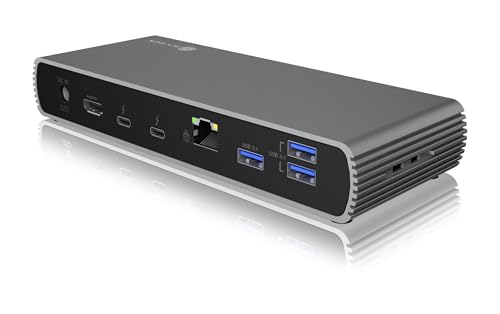 Icy Box 10 In 1 Thunderboltâ„¢ 4 Dock Mit 2X 4K@60 Hz Videoausgang