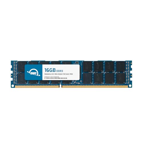 Owc 16,0 Gb Pc3-14900 1866 Mhz Ddr3 Ecc-R Sdram Kit Di Aggiornamento Della Memoria Per Mac Pro 2013, Registrazione Ecc, (Owc1866D3Mpe16G)
