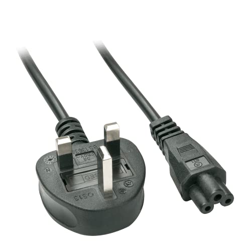 Lindy Cavo Di Alimentazione Spina Uk A Iec C5, 2M