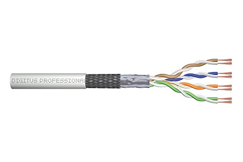 Assmann Electronic Dk-1531-P-305-1 Cavo Di Rete 305 M Cat5E Sf/Utp (S-Ftp) Bianco, 305 M, Cat 5E Sf-Utp