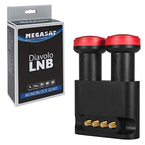Megasat Monoblock Quad Lnb Diavolo