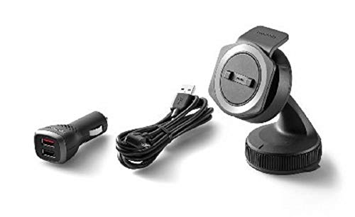 Tomtom Rider Supporto Per Auto Per Tutti I Navigatori Satellitari Per Moto Tomtom Rider, Incluso Il Caricabatterie Doppio Ad Alta Velocità E Il Cavo,