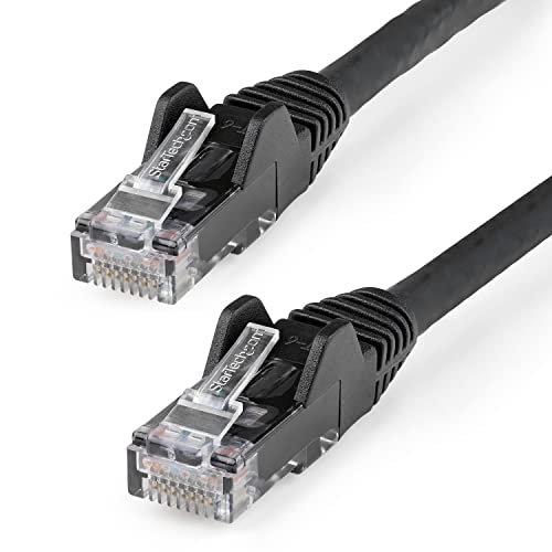 Startech.Com Cavo Ethernet Cat6 3M - Cavo Rete Lan Rj45 10 Gigabit 100W Poe - Cavo Dati/Patch Utp 10Gbe - Testato Individualmente - Low Smoke Zero Hal