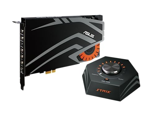 Asus Pci-Ex Gaming Strix Pro. Scheda Audio A 7.1 Canali, Nero/Antracite