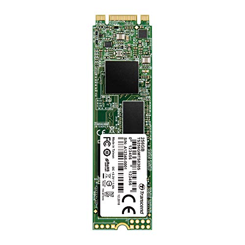 Transcend Ts256Gmts430S Unità A Stato Solido Interna 256 Gb, Sata Iii 6 Gb/S, 42 Mm, M.2 Ssd 430S