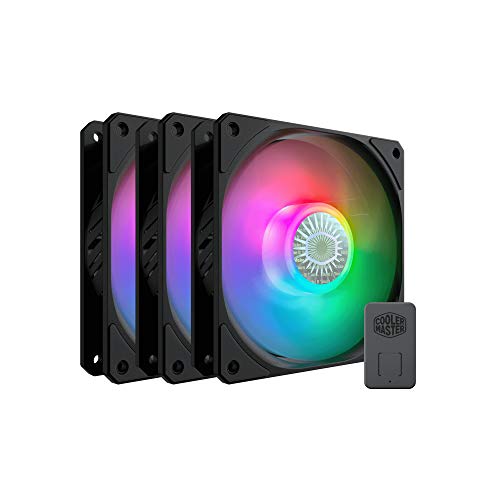 Cooler Master Sickleflow 120 V2 Argb 3N1 Pack - Controller Incluso, Compatibile Con Scheda Madre Argb, Pale Traslucide Air Balance, 62 Cfm, 2,5 Mm H2O