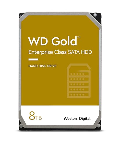 Wd Gold Hdd 8 Tb Sata 256 Mb 3.5 Inch, Wd8004Fryz