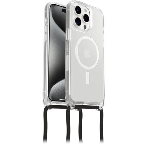 Otterbox Cover React Necklace Con Magsafe Per Iphone 15 Pro Max, Sottile, Resistente A Shock Con Cordino A Collana, Adattabile E Intercambiabile, Test
