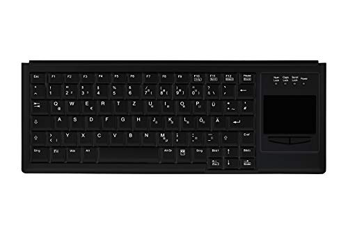 Active Key Ak-4400-Gu Usb Qwertz Tedesco Nero