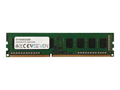 V7 V7106002Gbd V7 2Gb Ddr3 Pc3-10600 - 1333Mhz Dimm Desktop Modulo Di Memoria - V7106002Gbd