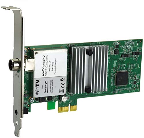 Hauppauge, Ricevitore Tv 3875199 Wintv-Quadhd Pcie – Verde