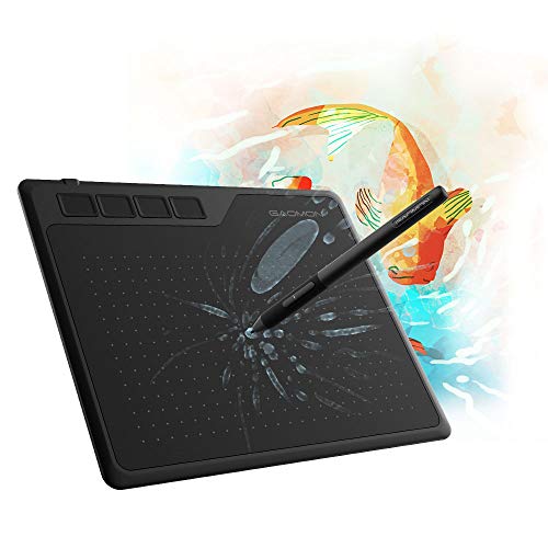 Gaomon S620 6,5 X 4 Pollici Tavoletta Grafica Con Penna Senza Batteria Per Disegnare